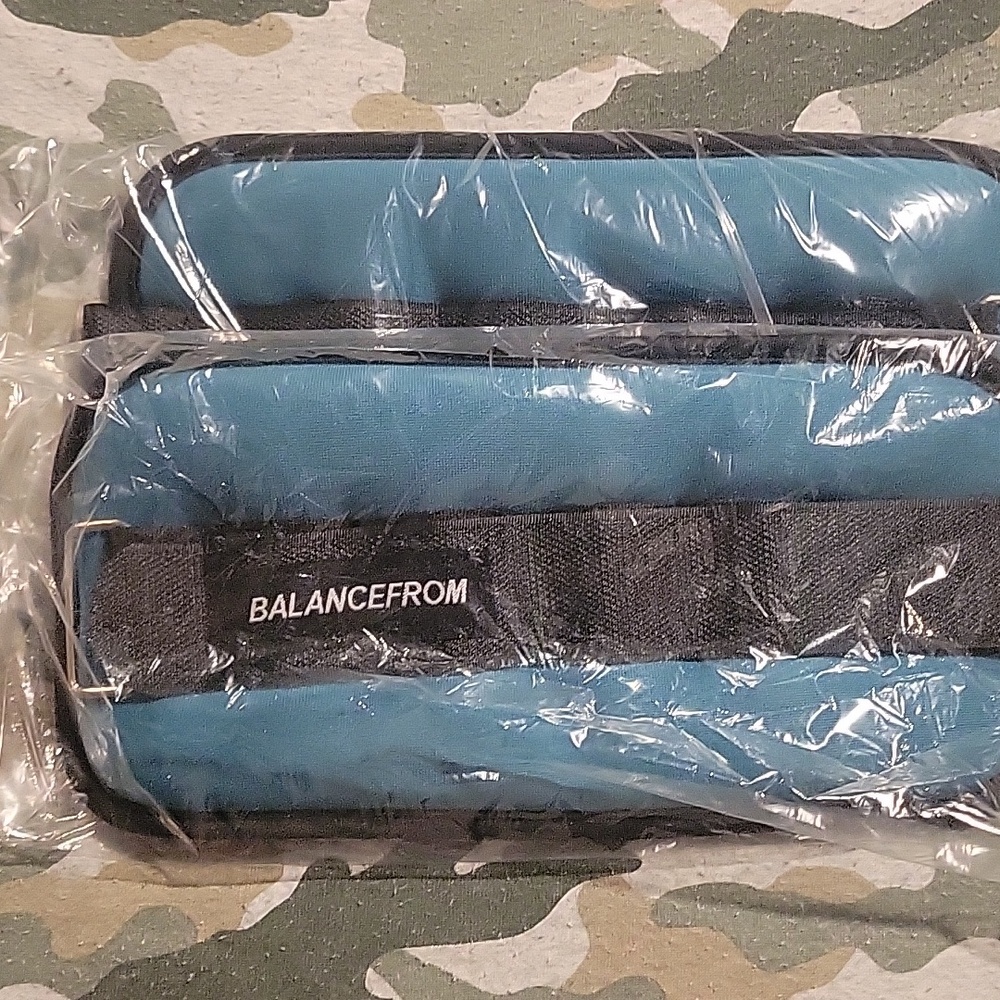 Blue Ankle Weights 2 Lbs Each